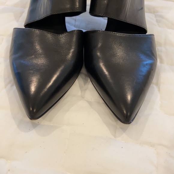 Sigerson Morrison Black asymmetric cut out heels, size 9.5 excellent condition - Picture 7 of 10